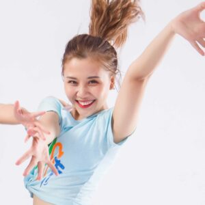 áo croptop nhảy zumba nữ