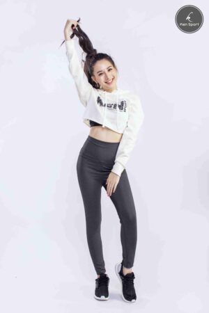 Áo croptop nữ tập gym zumba