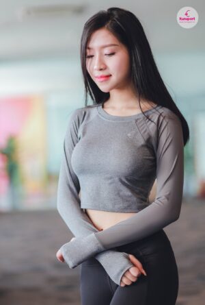 áo croptop tay dài