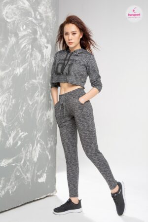 Bộ đồ thể thao tập gym nữ: KenWomen Long sleeve croptop