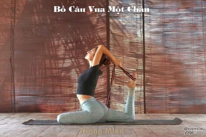 Bồ Câu Vua Một Chân (Eka Pada Rajakapotasana - One-Legged King Pigeon Pose)