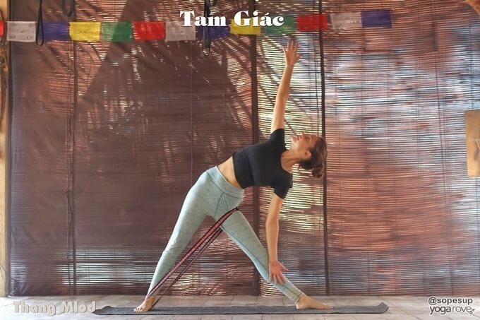 Tam Giác (Trikonasana - Triangle Pose)