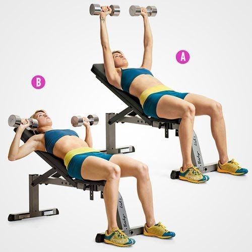 Incline Dumbbell Press