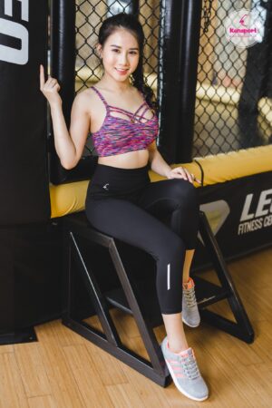 Quần cạp cao nữ tập gym