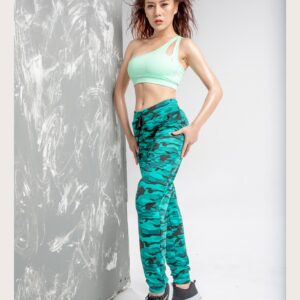 Quần rằn ri jogger nữ: KenWomen Army jogger Sep