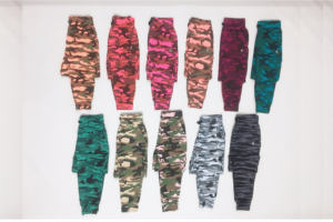 Quần rằn ri jogger nữ: KenWomen Army jogger Sep