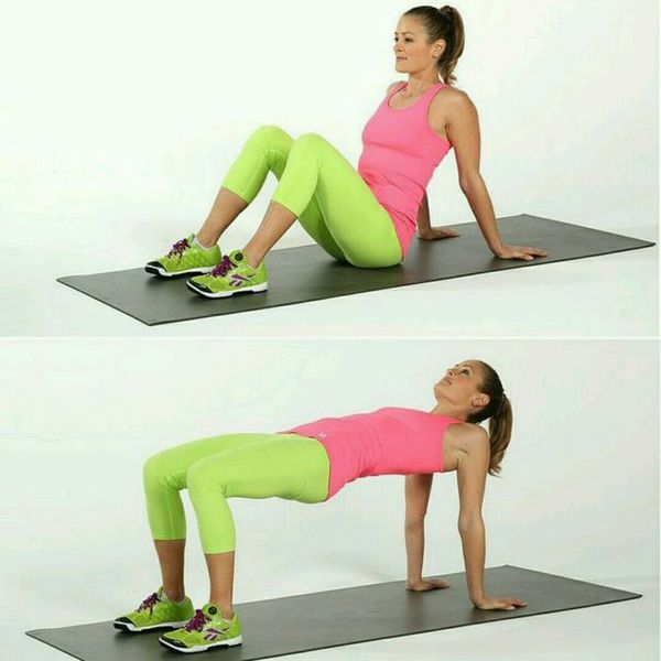 REVERSE PLANK HIP LIFT