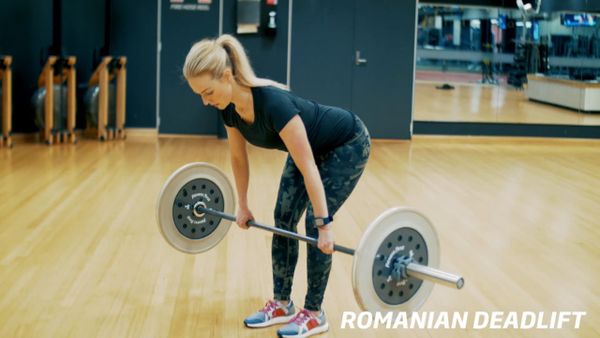 Romanian deadlift